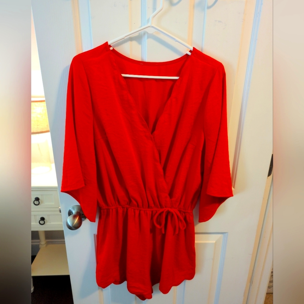 Umgee Red Romper